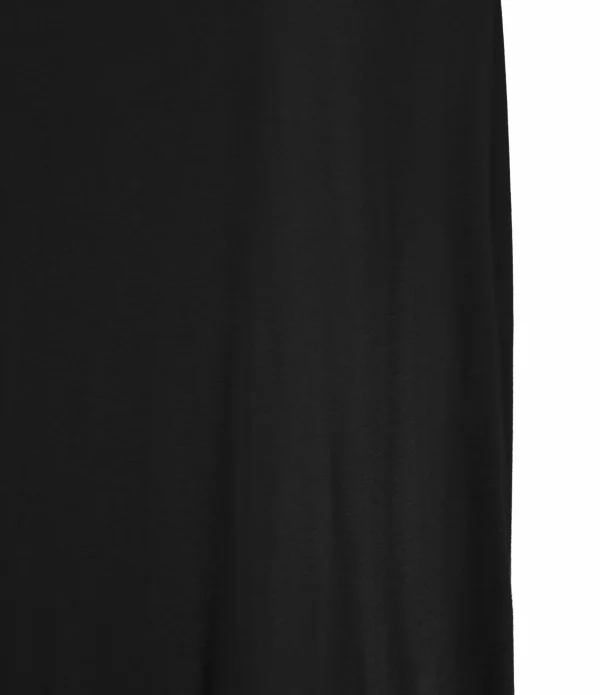 MAEVY MOUVEMENT LIBRE Robe Col V Lisa Bambou Noir magasin solde 3