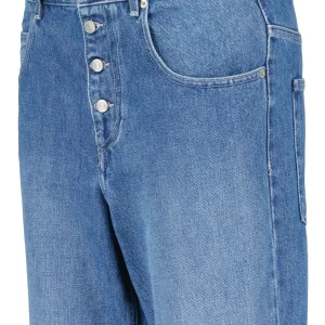 soldes en ligne MARANT ÉTOILE Jean Belden Coton Bleu Clair 9