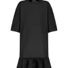 magasin MSGM Robe Coton Noir 19