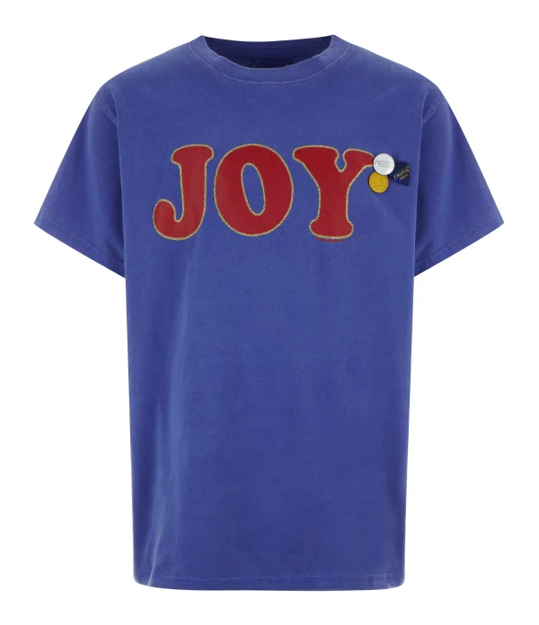 achat NEWTONE Tee-shirt Trucker Joy Coton Flo Bleu 1