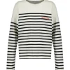 Maison Labiche Tee-shirt Montpar Coton Noir Blanc comparez les prix 17