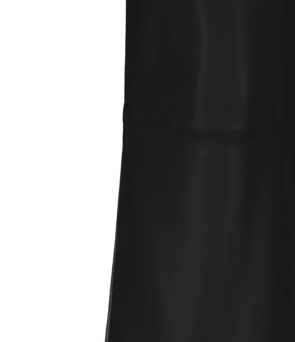 JEANNE VOULAND Pantalon Gill Simili Stretch Noir outlet soldes 3