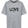 JEANNE VOULAND Tee-shirt Ben Love 1971 Coton Gris marques pas cher 19