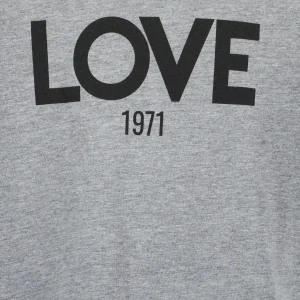 JEANNE VOULAND Tee-shirt Ben Love 1971 Coton Gris marques pas cher 9