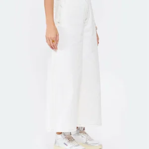 Couleurs variées MM6 Maison Margiela Pantalon Droit Coton Blanc 15