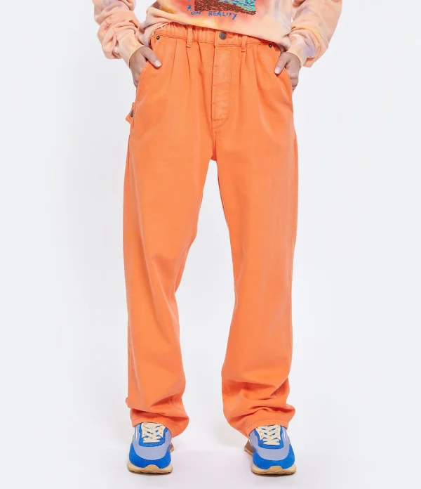 Boutique MIRA MIKATI Jean Coton Orange 7