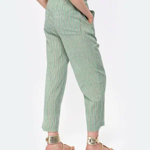 Les achats en ligne CHARLIE JOE Pantalon Karla Coton Vert 15