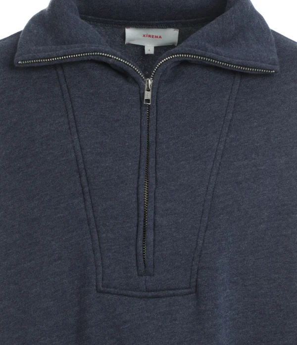 XIRENA Pull Oliver Bleu Navy soldes magasin 3