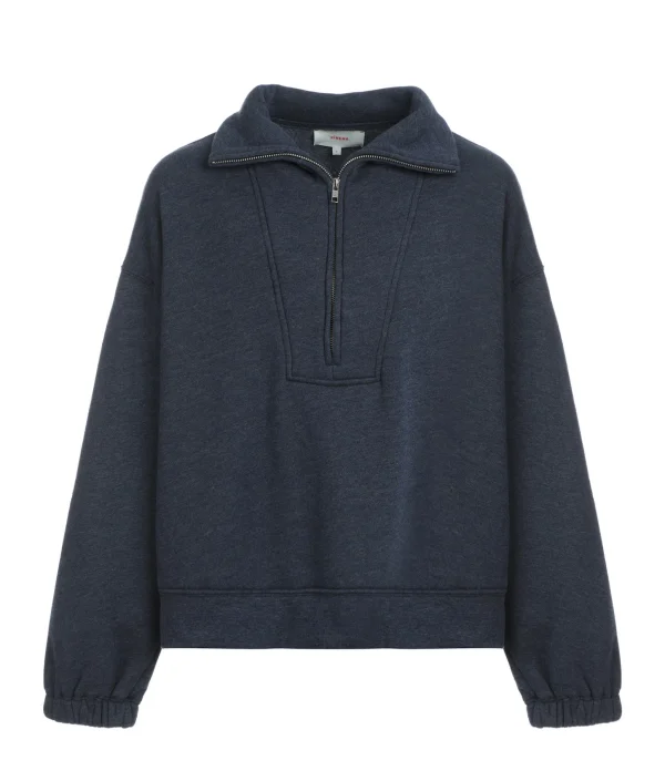 XIRENA Pull Oliver Bleu Navy soldes magasin 1