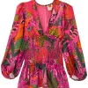 Farm Rio Mini Robe Imprimé Rose en promotion 16