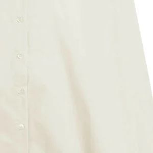 ROBERTO COLLINA Robe Chemise Coton Beige en ligne 8