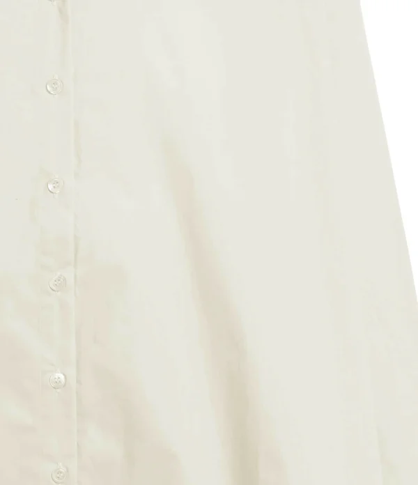 ROBERTO COLLINA Robe Chemise Coton Beige en ligne 3