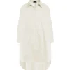 ROBERTO COLLINA Robe Chemise Coton Beige outlet soldes 14