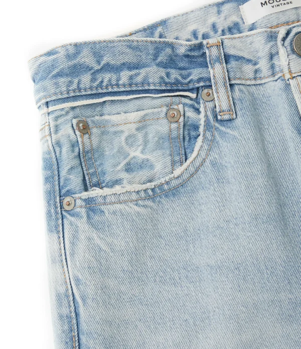 marque pas cher en ligne MOUSSY VINTAGE Jean Naval Tapered Denim Bleu Clair 4