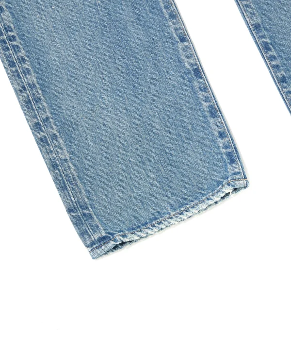 Satisfait ou Remboursé MOUSSY VINTAGE Jean Fanuel Light Oz Straight Denim Bleu 4