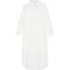 marques pas cher ANINE BING Robe Mika Coton Blanc 16