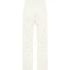 LOULOU STUDIO Pantalon Crochet Alma Coton Ivoire soldes pas cher 17