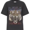 en ligne vente ANINE BING Tee-shirt Tiger Coton Organique Gris Délavé 19