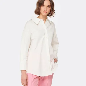 ANINE BING Chemise Mika Coton Blanc dernière tendance 8