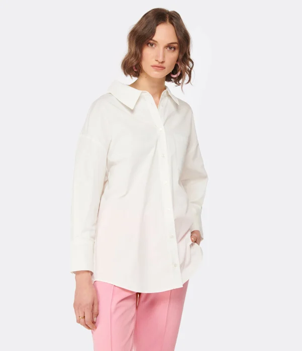 ANINE BING Chemise Mika Coton Blanc dernière tendance 3