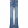 ANINE BING Jean Kat Coton Bleu vente en ligne pas cher 17