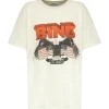 ANINE BING Tee-shirt Vintage Coton Blanc en ligne vente 22