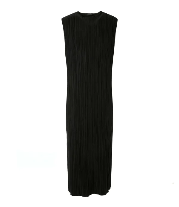 dernières ANINE BING Robe Longue Melanie Noir 1