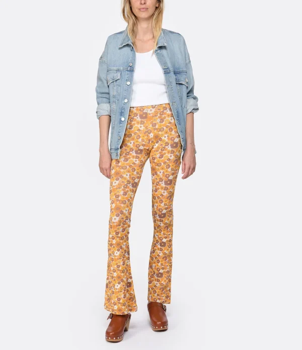 ANTIK BATIK Pantalon Martina Imprimé Jaune prix abordable 3