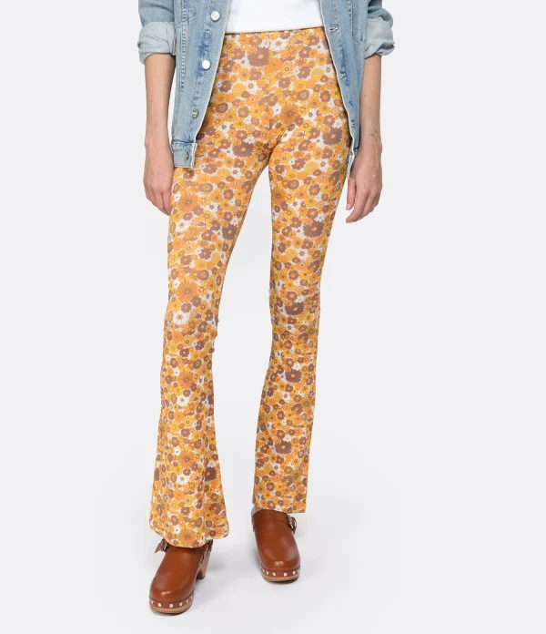 ANTIK BATIK Pantalon Martina Imprimé Jaune prix abordable 4