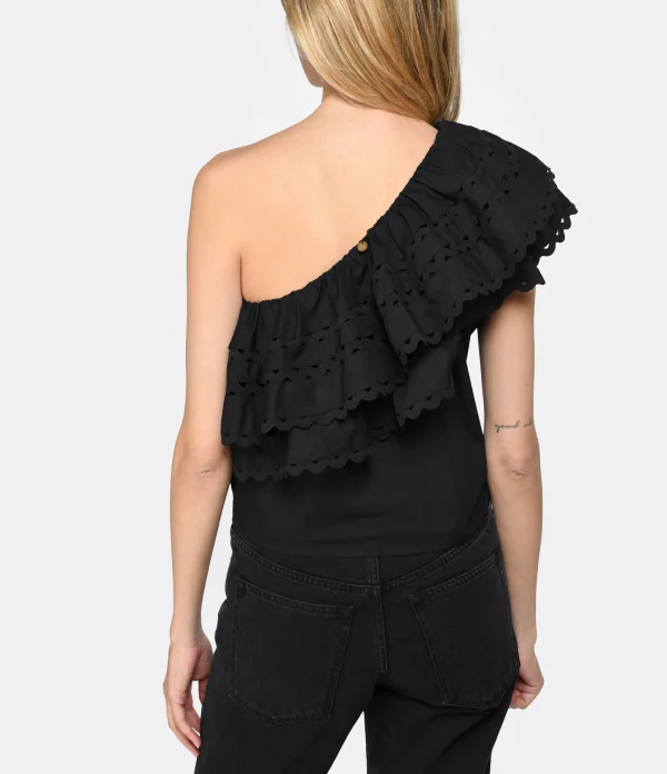 ANTIK BATIK Top Roda Noir à prix d'occasion 5