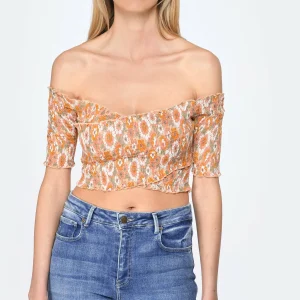 ANTIK BATIK Top Blossom Rouille belle 11