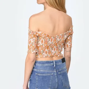 ANTIK BATIK Top Blossom Rouille belle 15