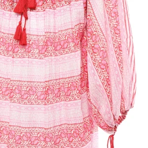 ANTIK BATIK Robe Longue Amelie Rose De Qualité 8