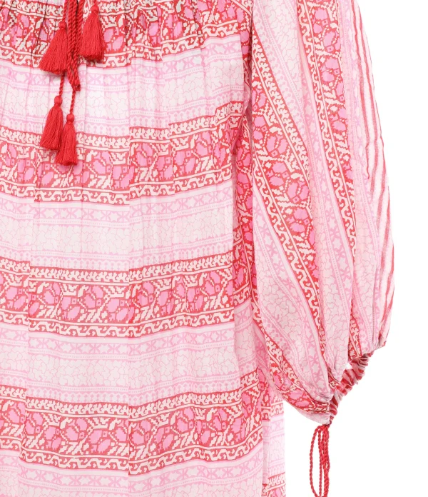 ANTIK BATIK Robe Longue Amelie Rose De Qualité 3