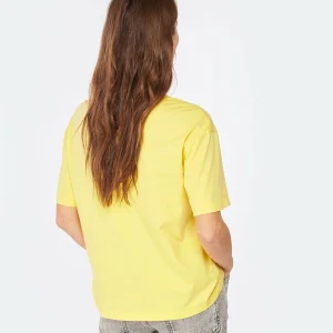 A.P.C. Tee-shirt Karol Coton Jaune prix le plus bas 13