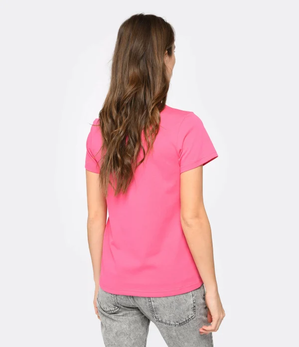 A.P.C. Tee-shirt New Denise Coton Rose Vif magasin en ligne france 5