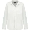 A.P.C. Chemise Boyfriend Logo Blanc beauté 5