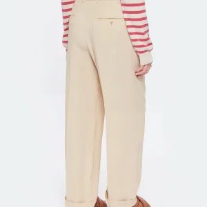 magasin A.P.C. Pantalon Melissa Laine Écru 16