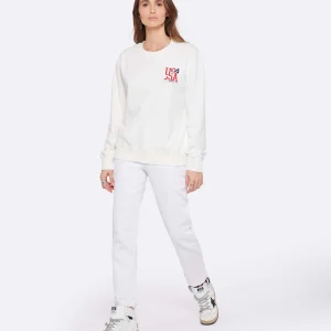 AUTRY Sweatshirt Iconic Action Blanc Coton Satisfait ou Remboursé 13