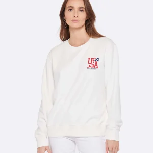 AUTRY Sweatshirt Iconic Action Blanc Coton Satisfait ou Remboursé 11