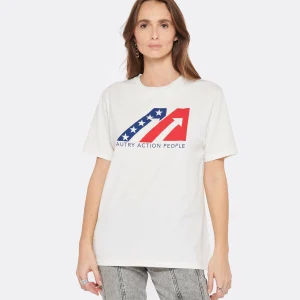 en vente AUTRY Tee-shirt Iconic Action Coton Blanc 11