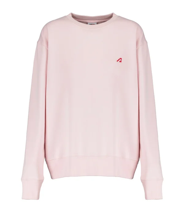 grande popularité AUTRY Sweatshirt Tennis Academy Coton Rose 1