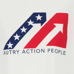 en vente AUTRY Tee-shirt Iconic Action Coton Blanc 9