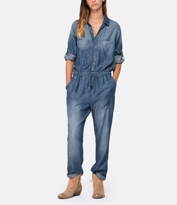 Bella Dahl Combinaison Utility Dark Ombre Wash à prix réduits 4