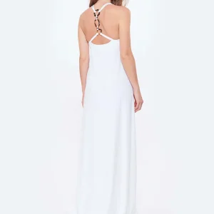 ﻿soldes CALARENA Robe Cruise Blanc 12