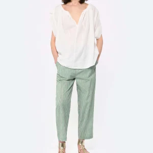 Les achats en ligne CHARLIE JOE Pantalon Karla Coton Vert 11