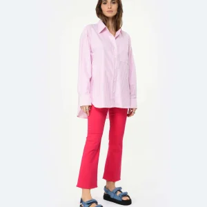 magasin CLOSED Jean Hi-Sun Coton Bio Rose Framboise 12