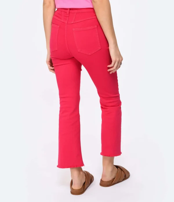 magasin CLOSED Jean Hi-Sun Coton Bio Rose Framboise 6