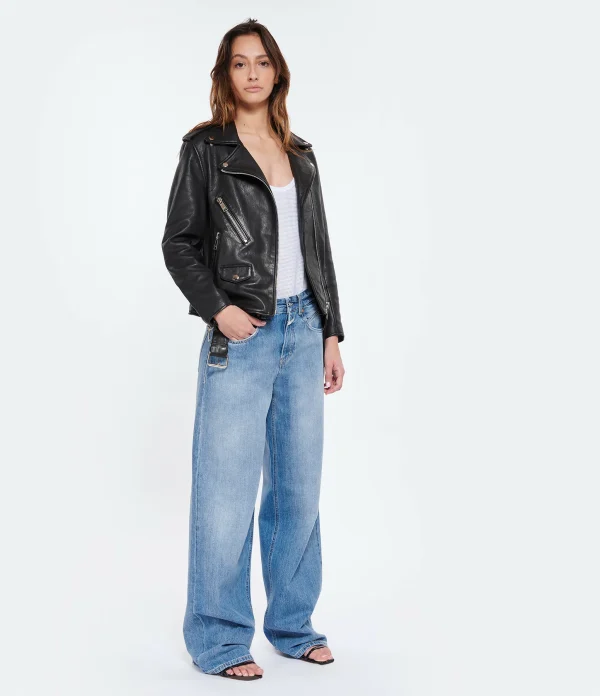 CLOSED Jean Nikka Coton Bio Bleu Moyen mode tendance 7