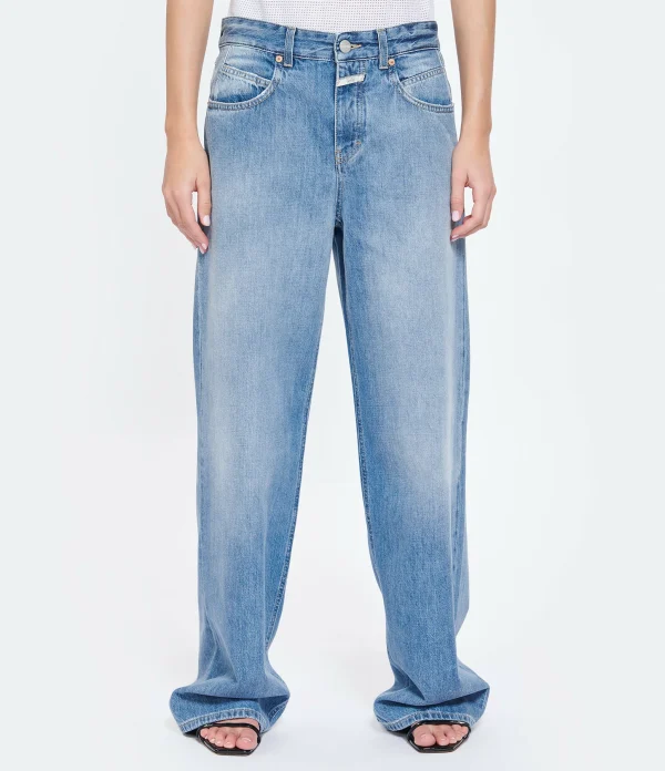 CLOSED Jean Nikka Coton Bio Bleu Moyen mode tendance 5